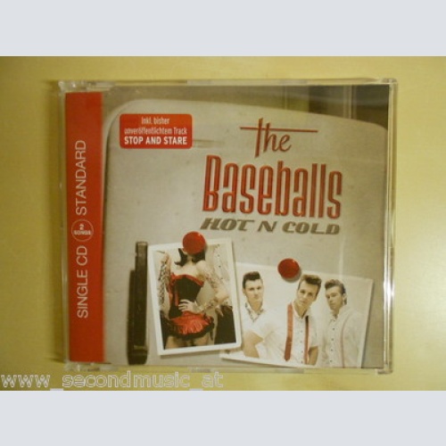MAXI CD --THE BASEBALLS--HOT N COLD--2 TRACKS--