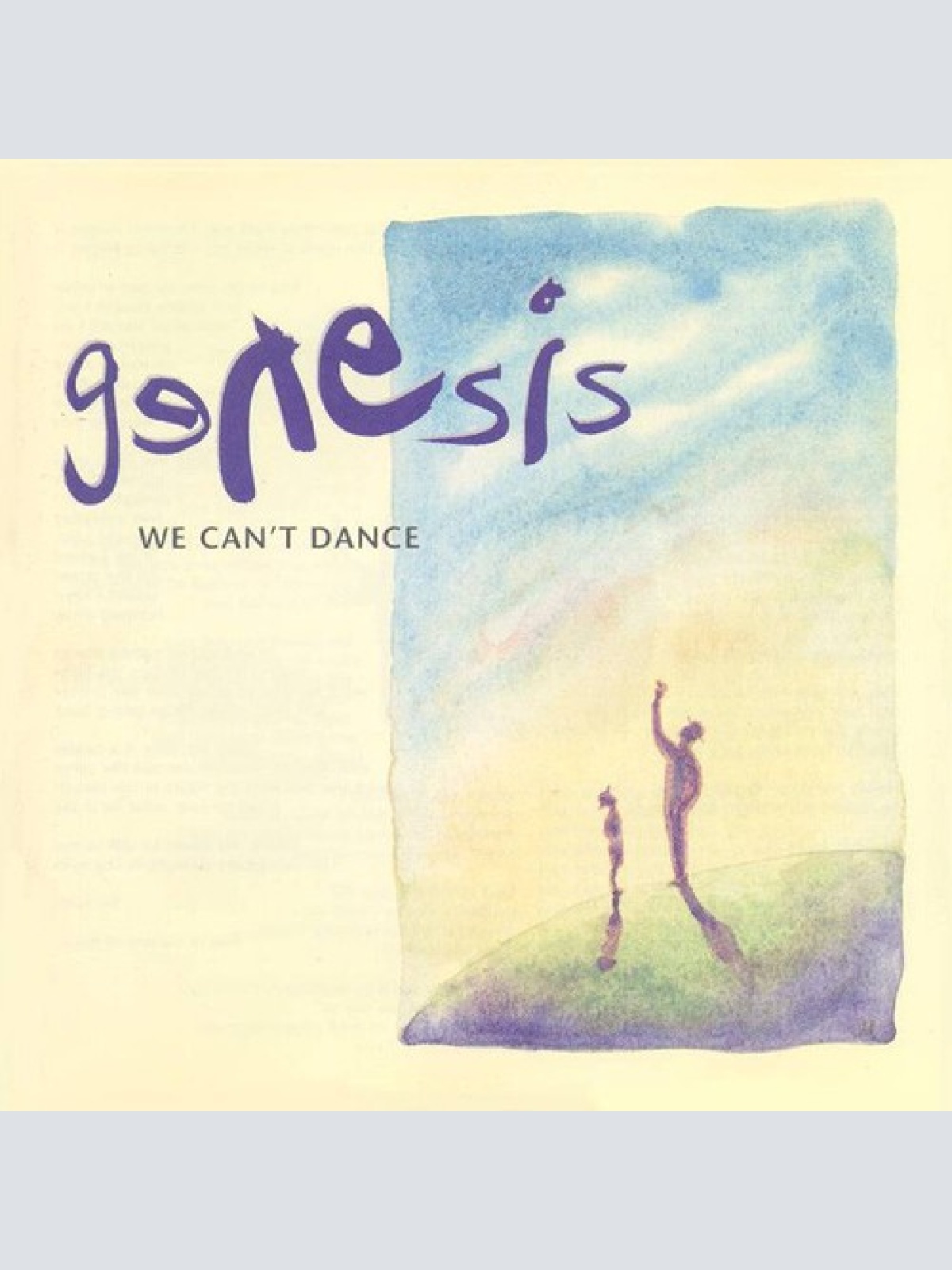CD, Album Genesis - We Can't Dance