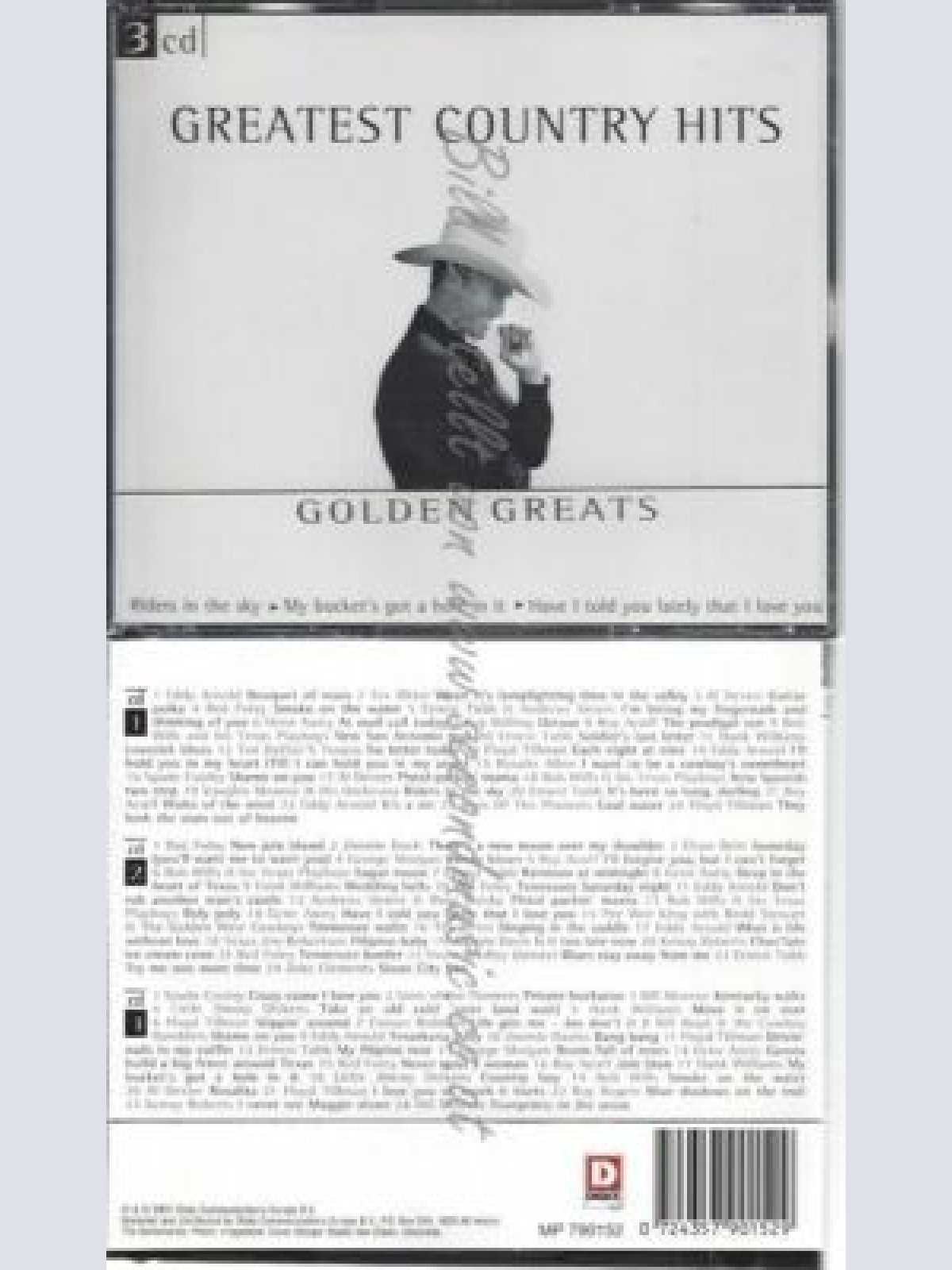 CD--VARIOUS--GREATEST COUNTRY HITS