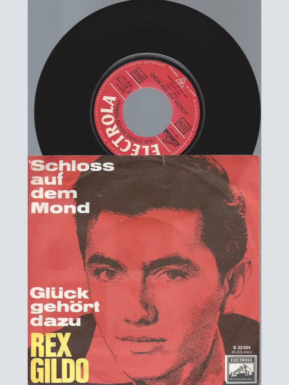 7"   Rex Gildo – Schloss Auf Dem Mond