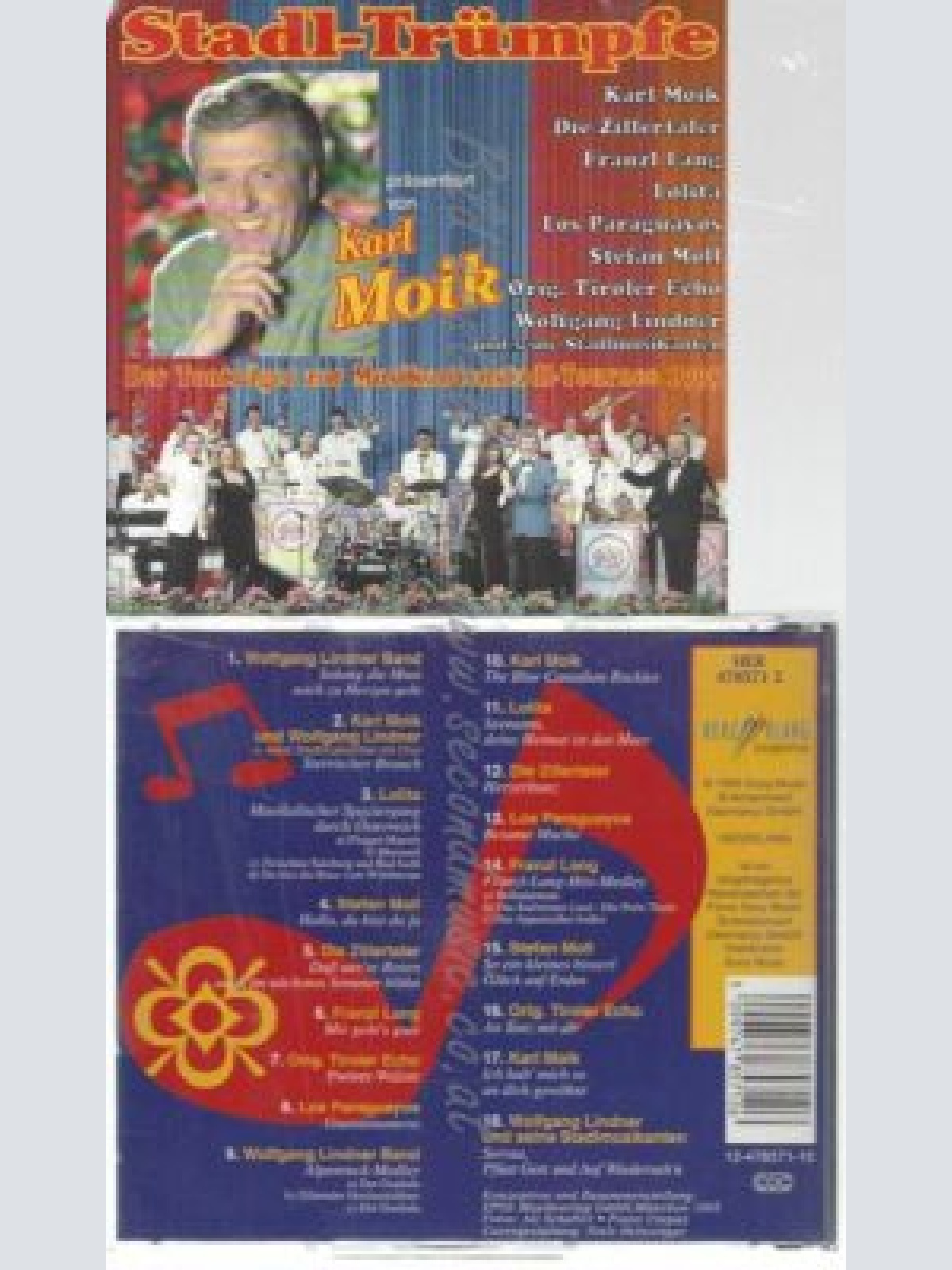 CD--KARL MOIK--PRÕSENTIERT STADLTRÜMPFE 1995