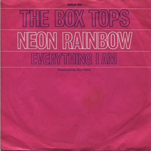 7", Single The Box Tops* - Neon Rainbow