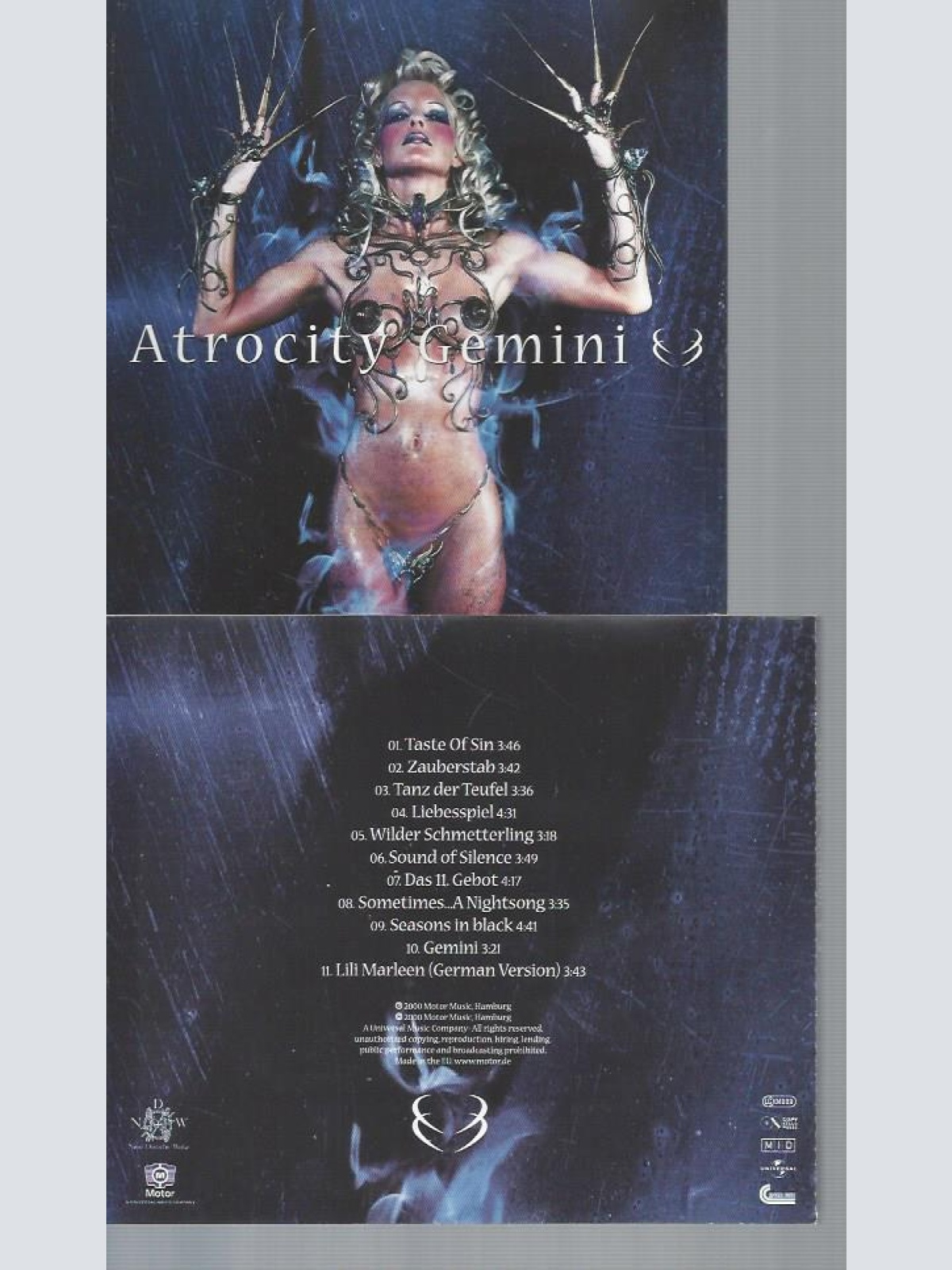 CD--ATROCITY GEMINI // PROMO