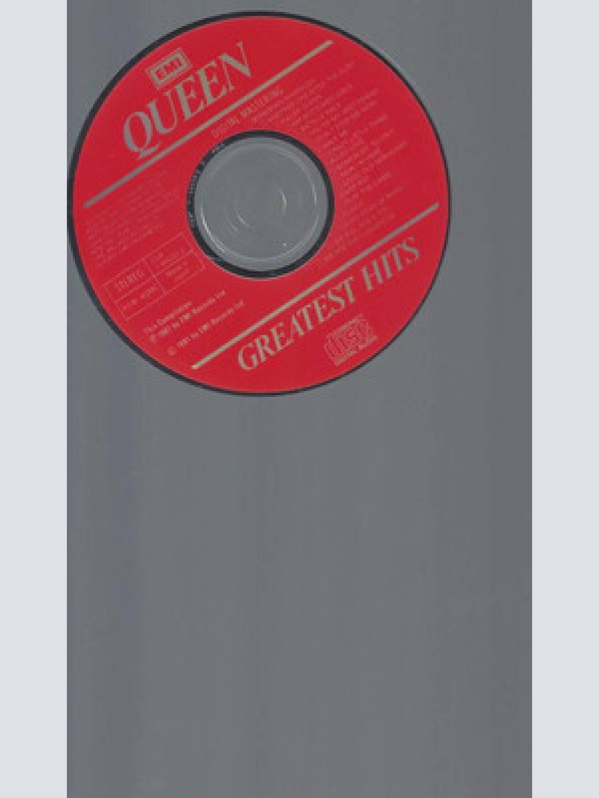 CD-QUEEN GREATEST HITS --MADE IN JAPAN --NO BARCODE