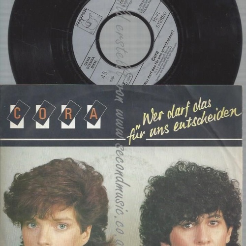 7" CORA WER DARF DAS FÜR UNS ENTSCHEIDEN