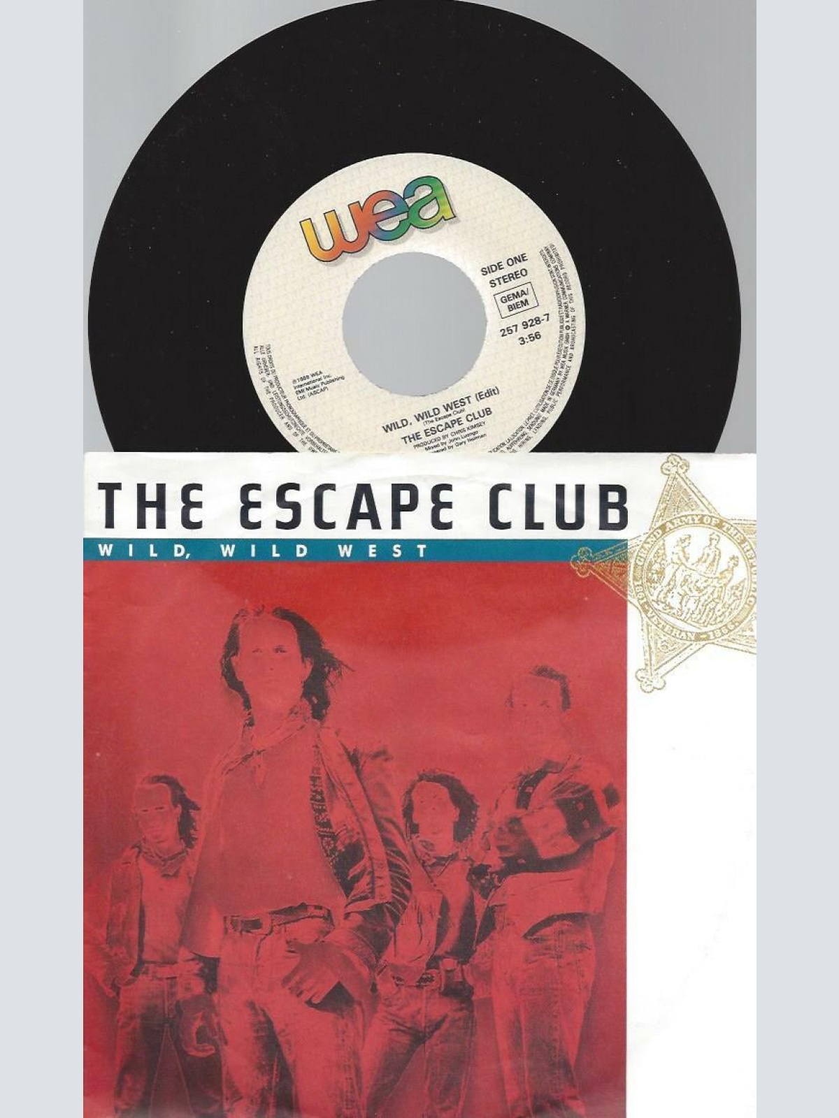 7"    The Escape Club – Wild, Wild West