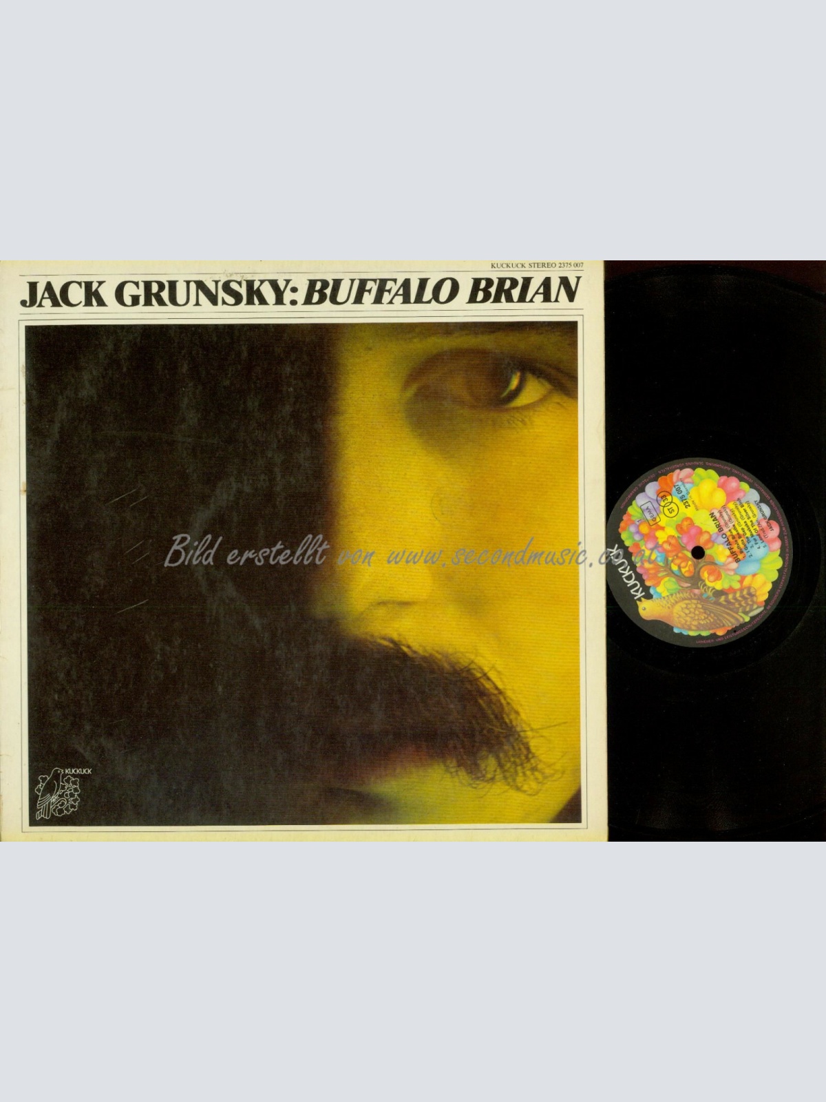 LP--JACK GRUNSKY BUFFALO BRIAN // KUCKUCK DE