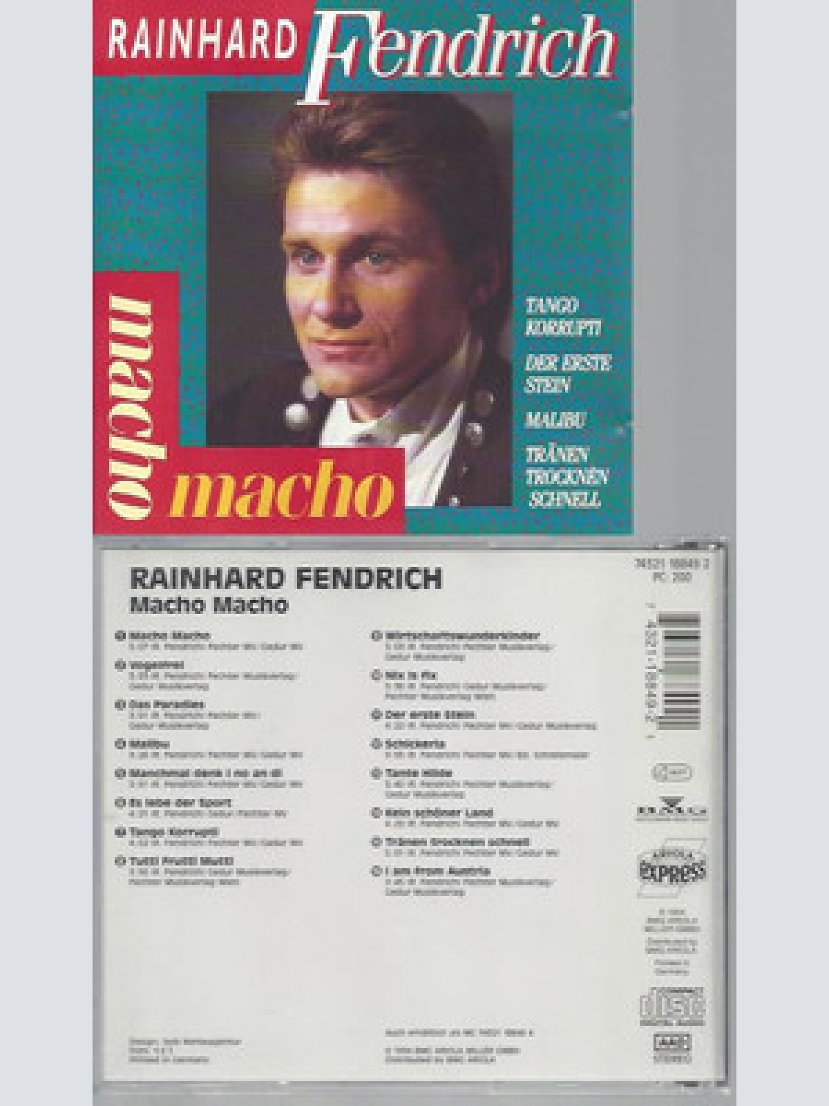 CD-RAINHARD FENDRICH MACHO MACHO