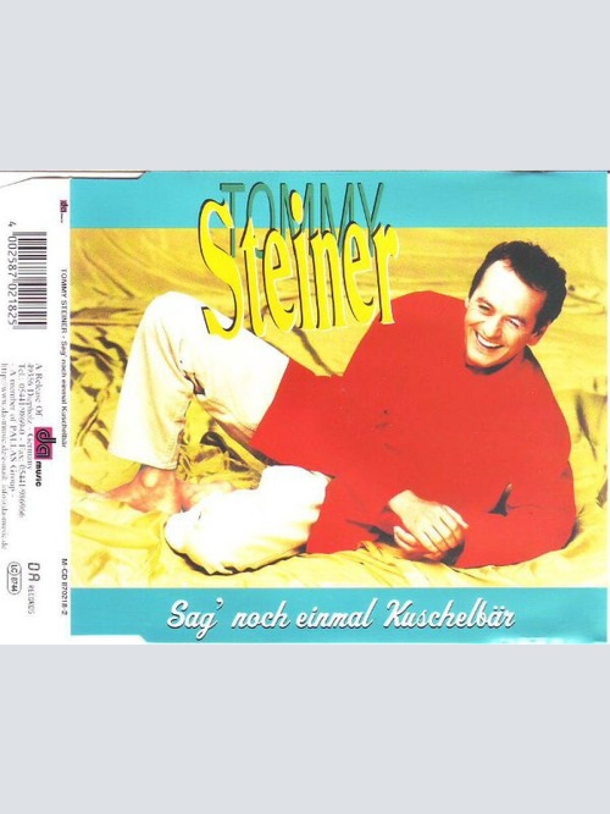 CD, Maxi Tommy Steiner - Sag' Noch Einmal Kuschelbär