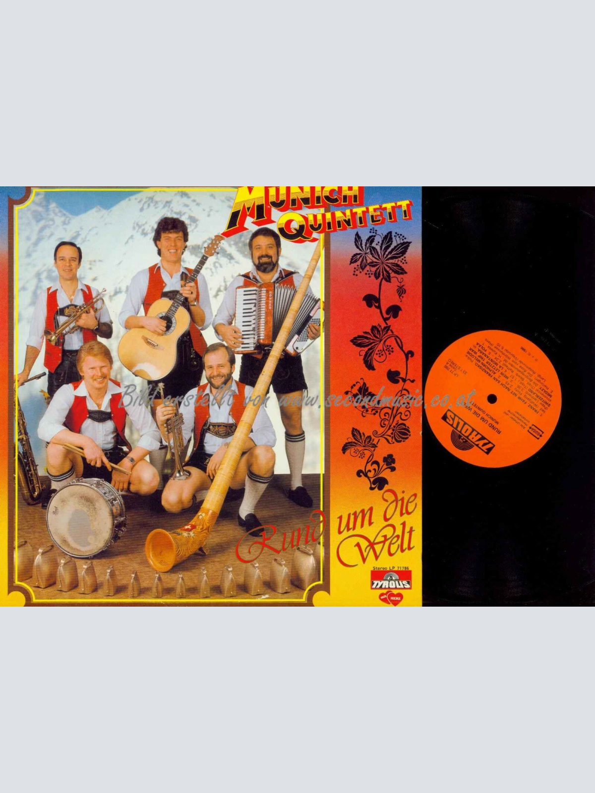 LP--Munich Quintett–Rund um die Welt  //  NM