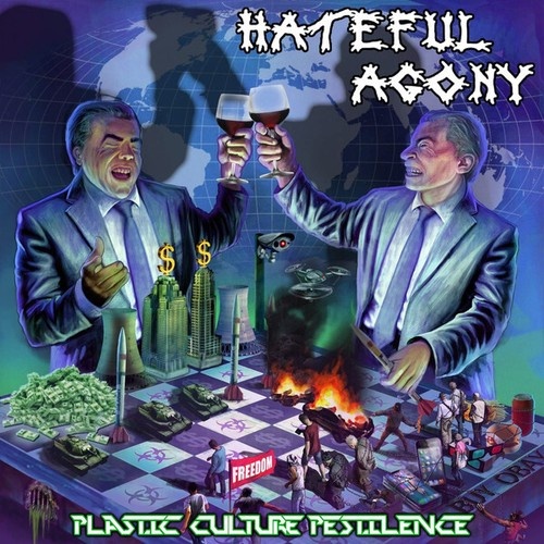 CD, Album Hateful Agony - Plastic Culture Pestilence