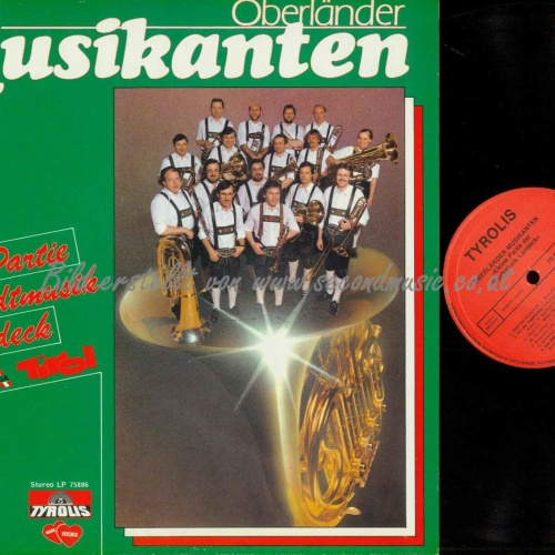 LP-- Oberländer Musikanten - Kleine Partie der Stadtmusik Landeck  // NM