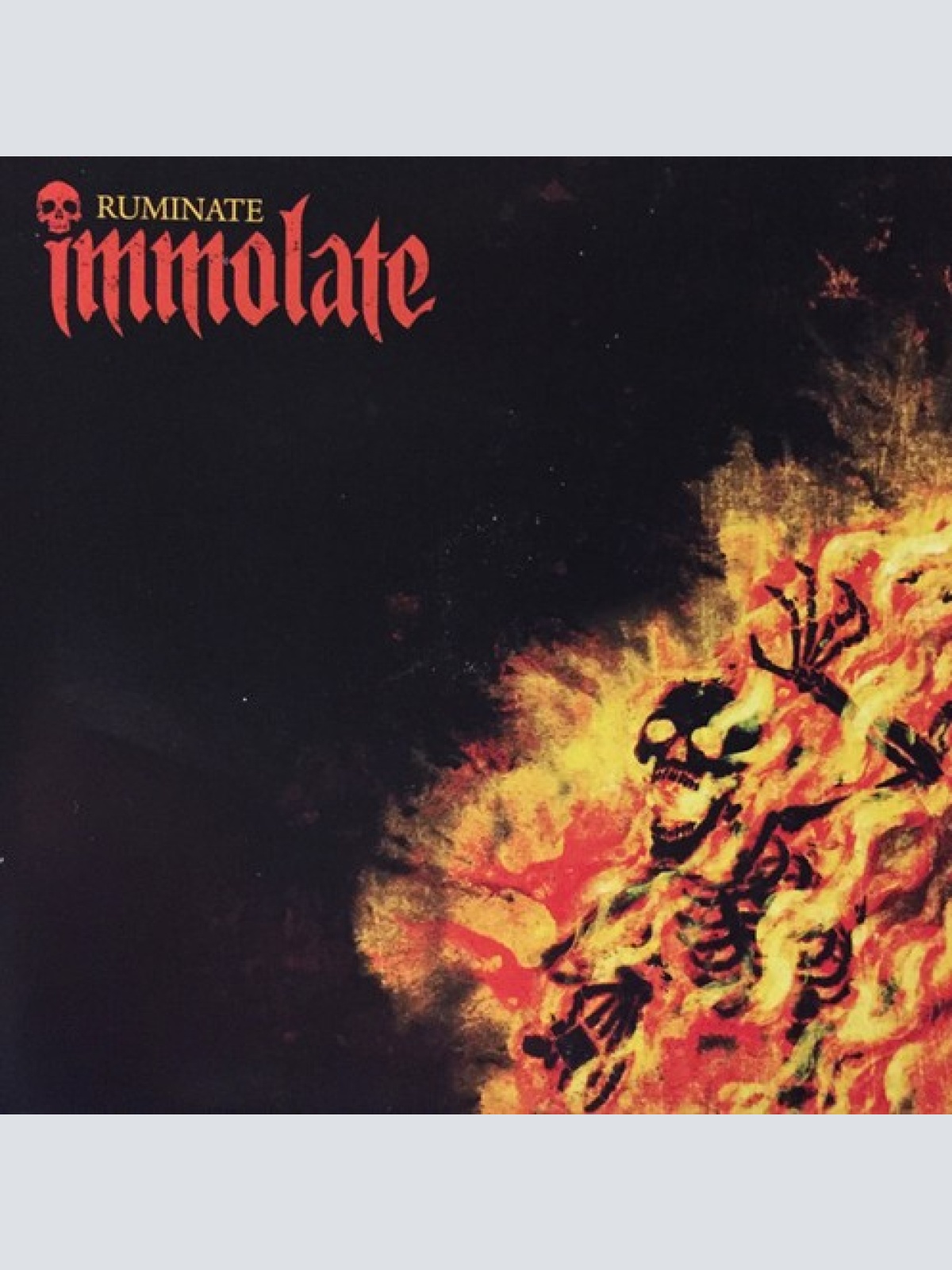 CD, Album Immolate - Ruminate