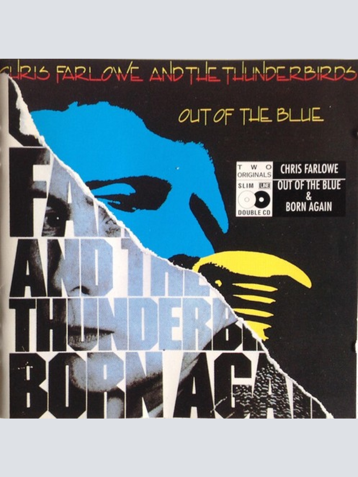 2xCD, Comp Chris Farlowe And The Thunderbirds* - Out Of The Blue / Born Again