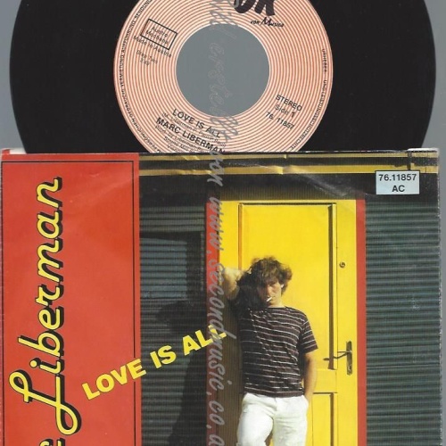 7"   Marc Liberman – Love is All