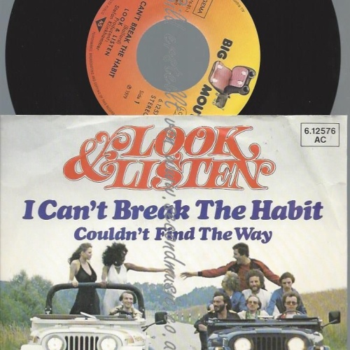 7"   Look & Listen – I Can't Break The Habit