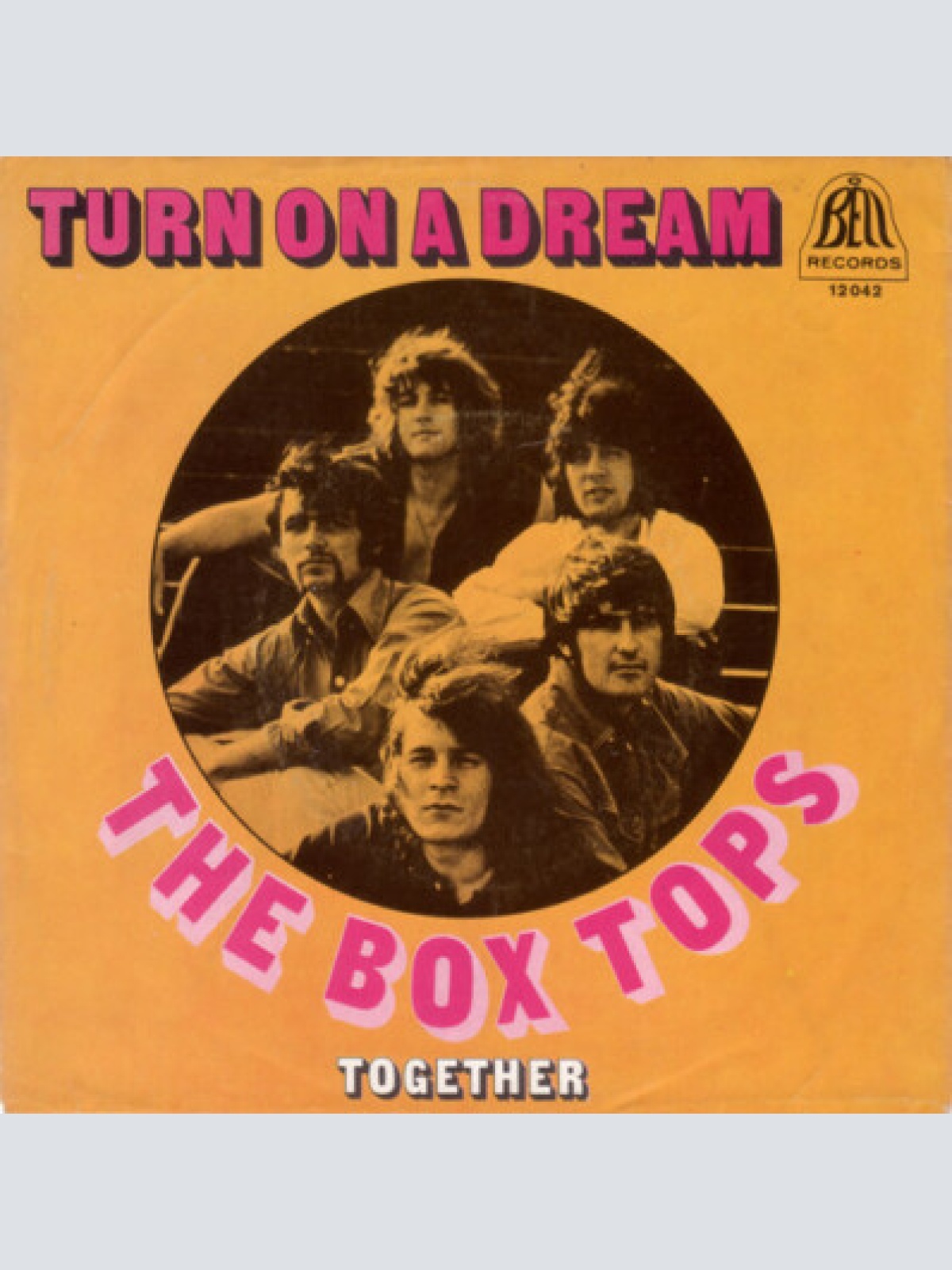 7", Single, Mono, Adv The Box Tops* - Turn On A Dream