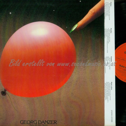 LP--GEORG DANZER RUHE VOR DEM STURM // OIS // FOC // DE