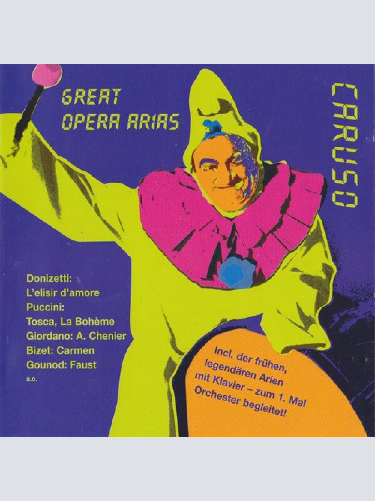 CD, Comp Enrico Caruso - Great Opera Arias