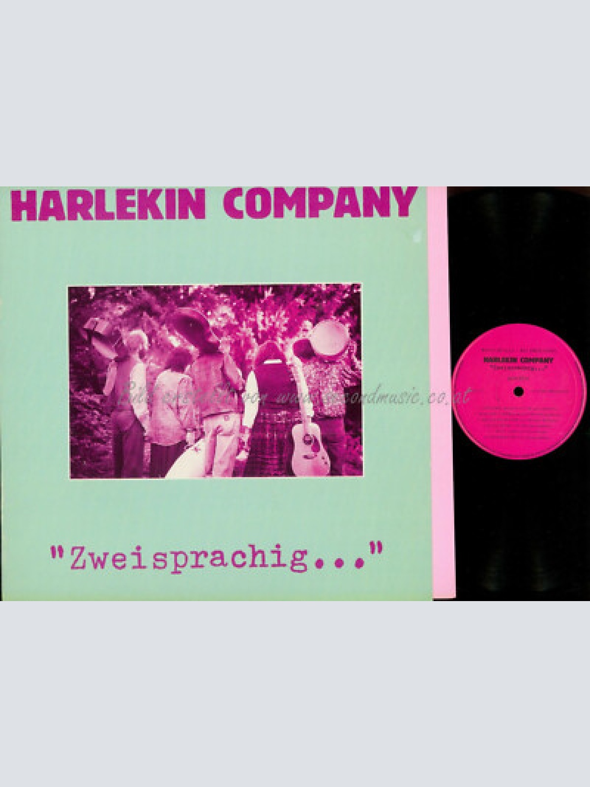 LP-- Harlekin Company Zweisprachig // mit Beilage