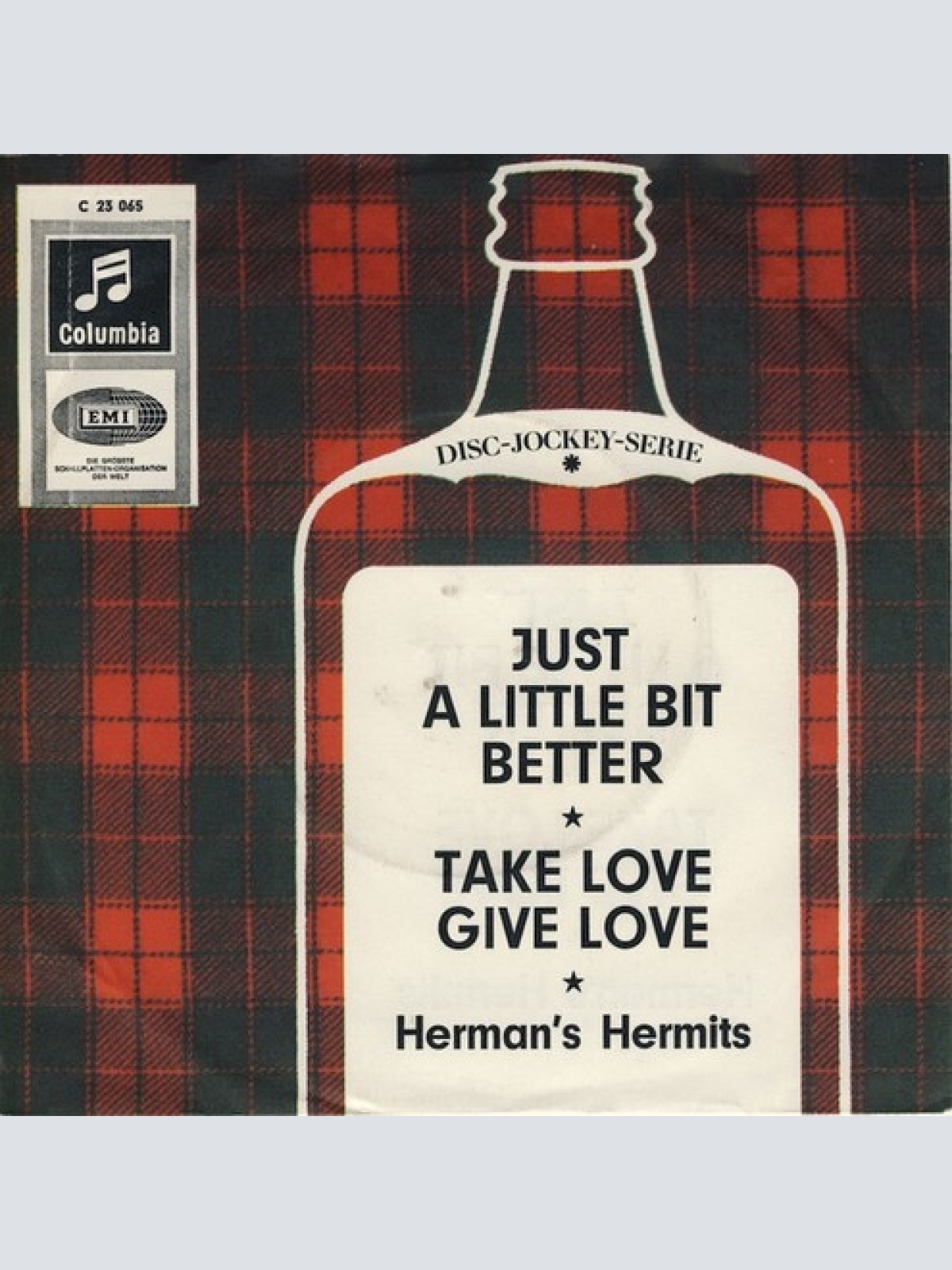 7", Single Herman's Hermits - Just A Little Bit Better