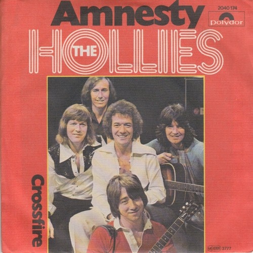 7", Single The Hollies - Amnesty