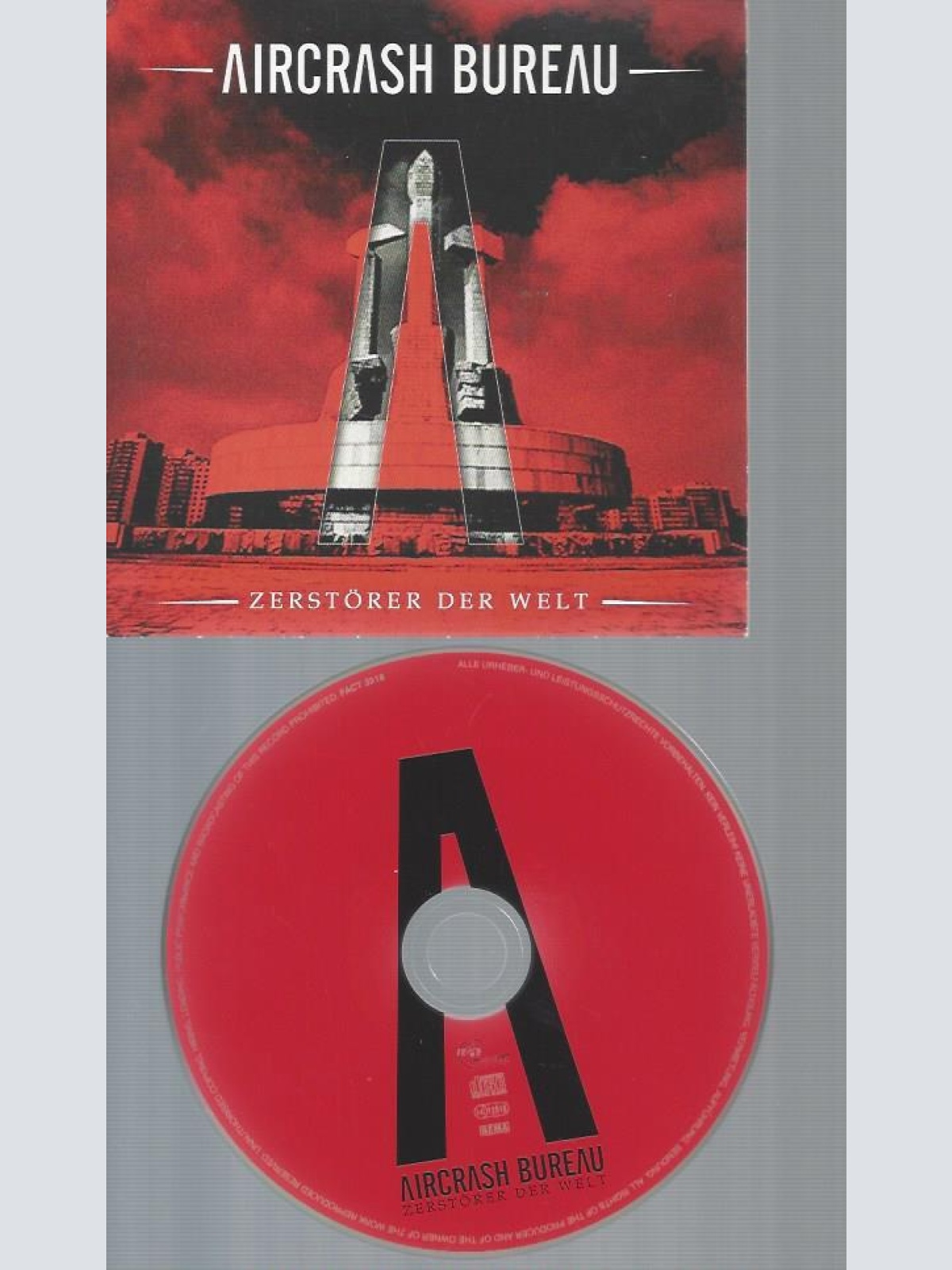CD--AIRCRASH BUREAU ZERSTÖRER DER WELT // LIMITED