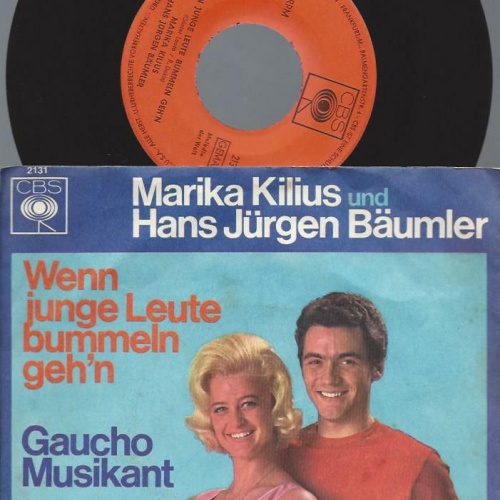 7"  Marika Kilius Und Hans Jürgen Bäumler  Wenn Junge Leute Bummeln Geh'n
