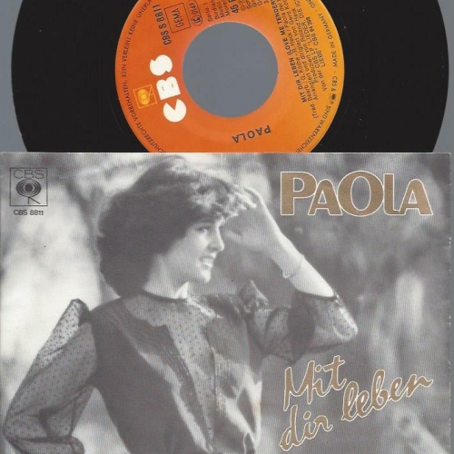 7"   Paola    Mit Dir Leben