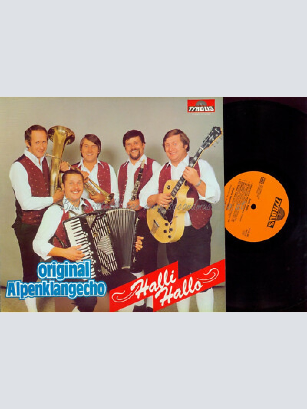 LP--- Original Alpenklangecho  Halli Hallo