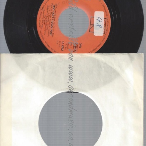 7"   Ronnie Dyson  Why Can't I Touch You