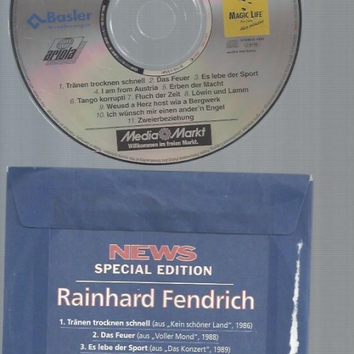 CD--RAINHARD FENDRICH NEWS SPECIAL EDITION
