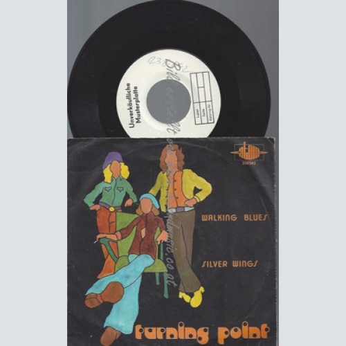 7"--TURNING POINT WALKING BLUES // PROMO MUSTER