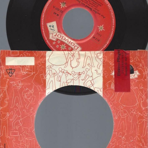 7"  Hula-Hawaiian-Quartett – Am Weißen Strand Von Sourabaya