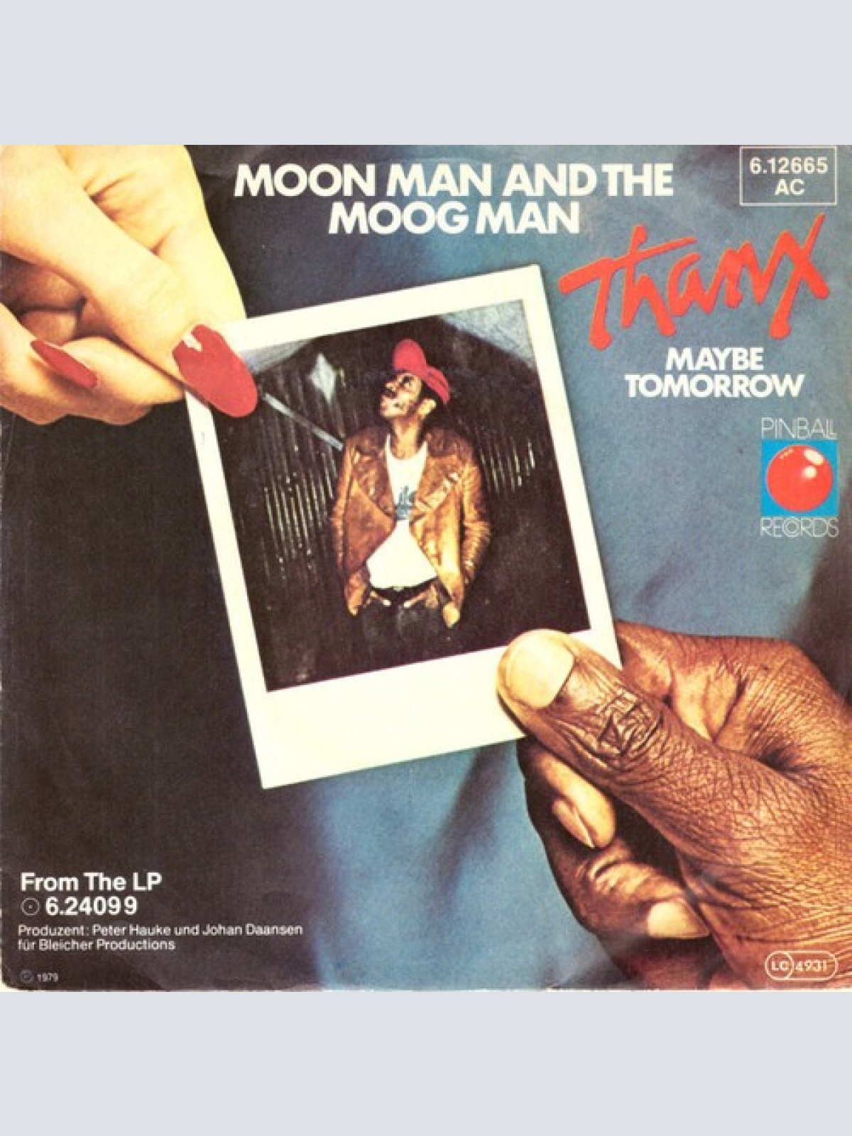 7", Single, Promo Thanx (9) - Moon Man And The Moog Man