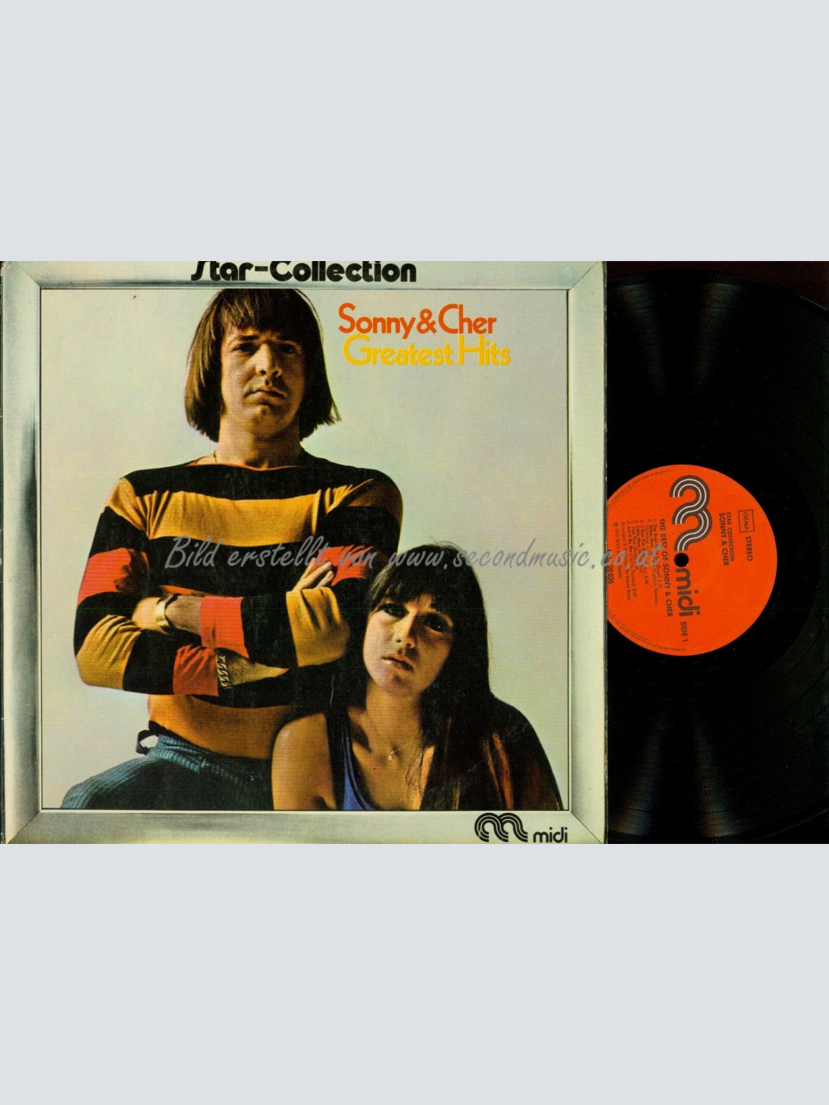 LP--SONNY & CHER STAR COLLECTION // THE BEST OF