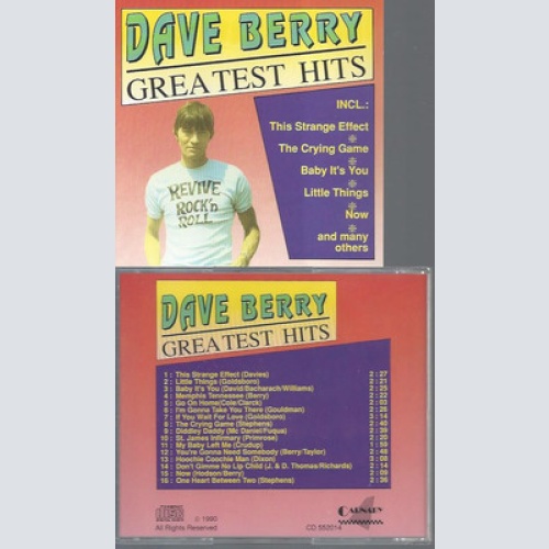 CD- Dave Berry – Greatest Hits