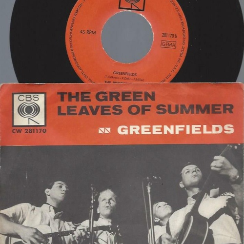 7"   The Brothers Four  The Green Leaves Of Summer