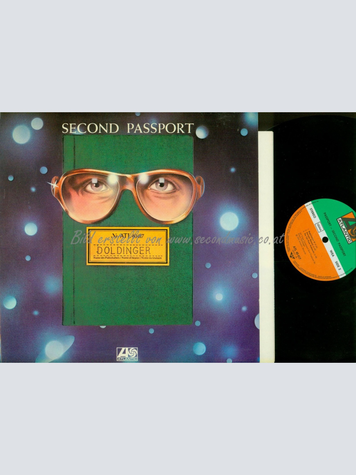 LP--DOLDINGER SECOND PASSPORT // WITH POSTER