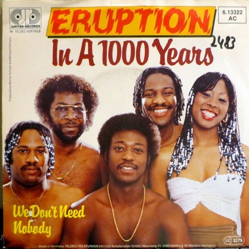 7", Single, Promo Eruption (4) - In A 1000 Years