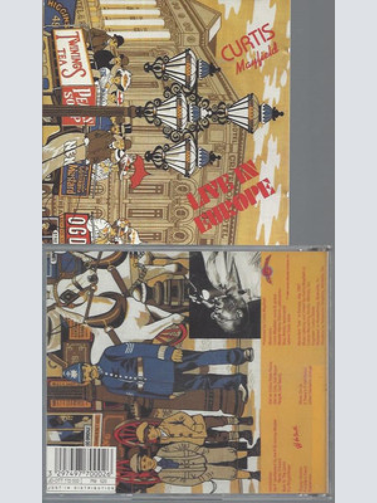 CD- Curtis Mayfield – Live In Europe