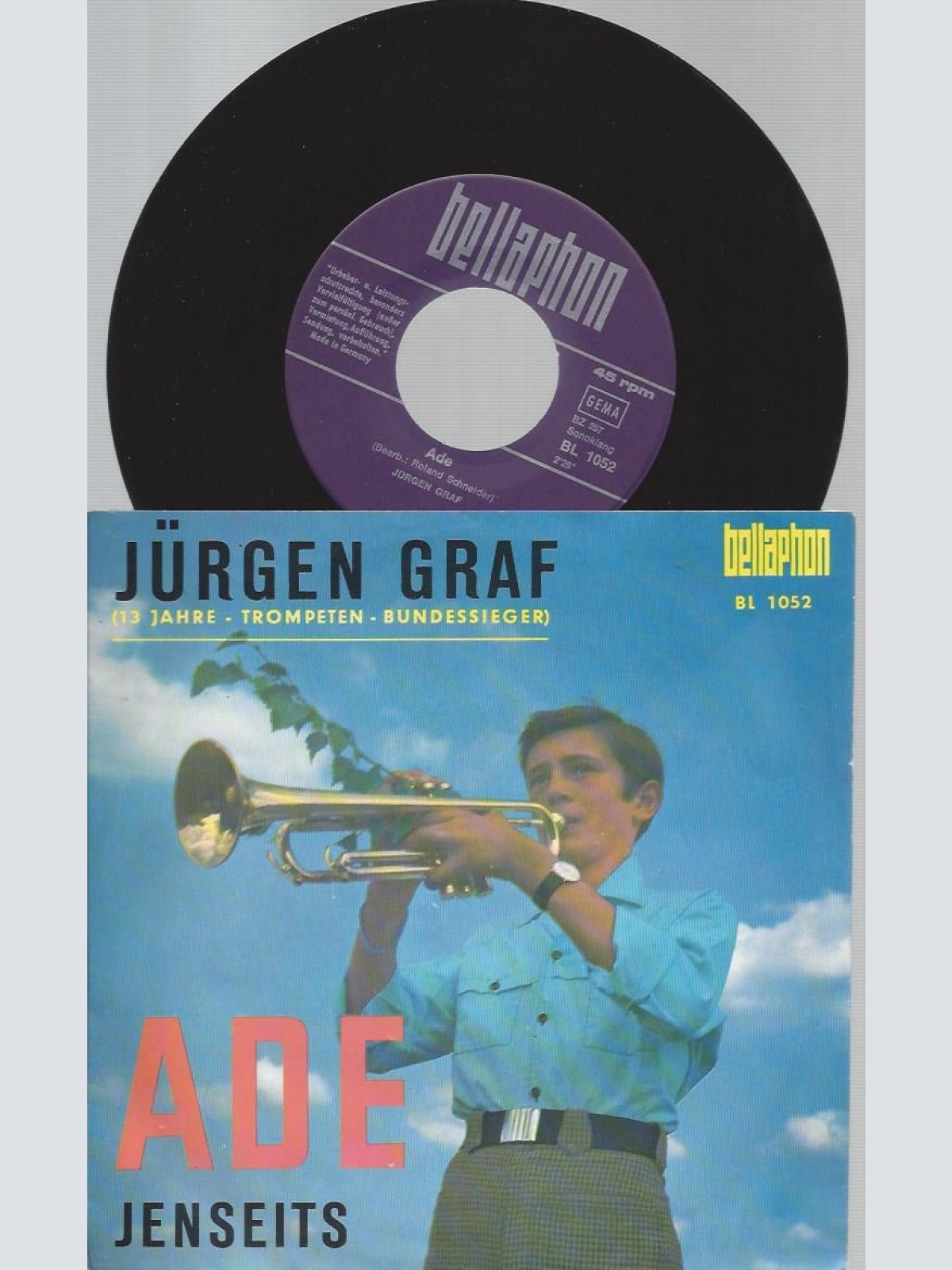 7"   Jürgen Graf – Ade