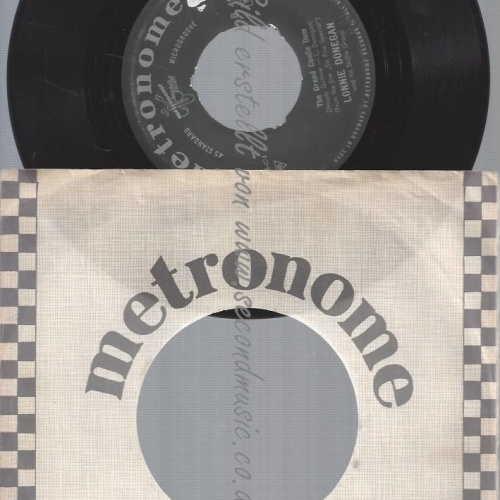 7" Lonnie Donegan & His Skiffle Group  The Grand Coolie Dam