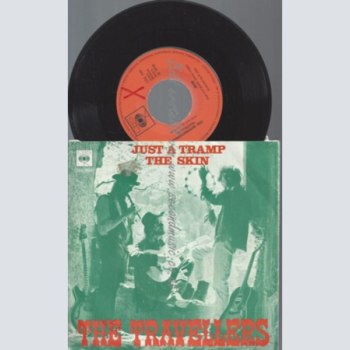 7"--THE TRAVELLERS // JUST A TRAMP //THE SKIN //CBS 7091 JIMMY COGAN
