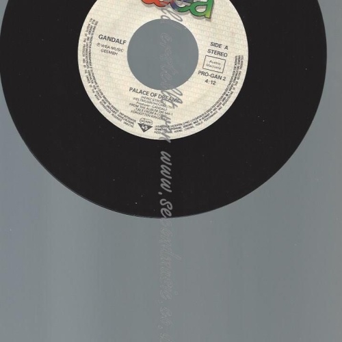 7"   Gandalf  Palace Of Dreams  / PROMO