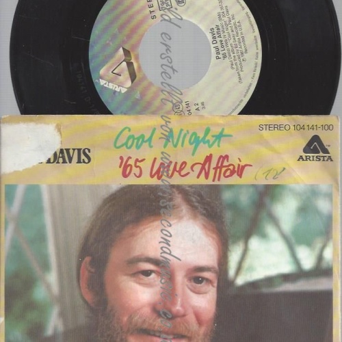 7" Paul Davis – Cool Night // diffrent cover