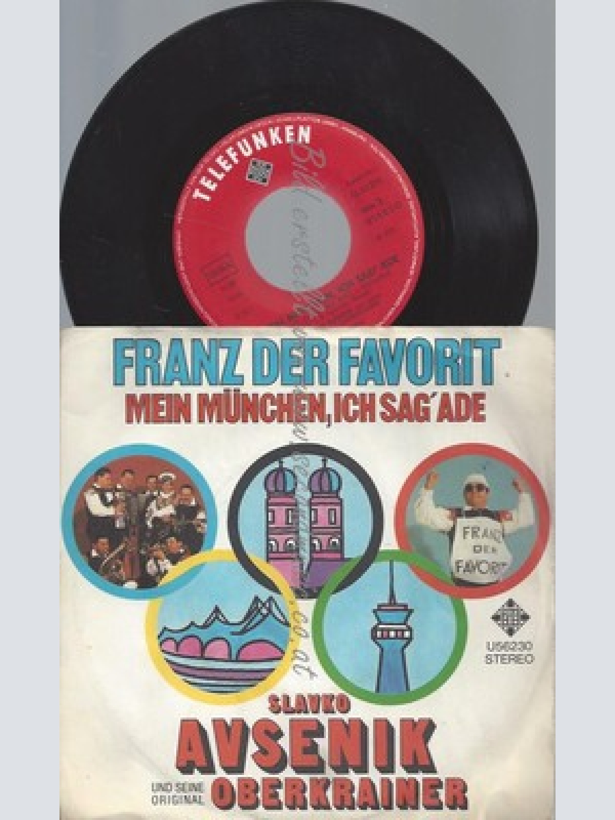 7"--SLAVKO AVSENIK--FRANZ DER FAVORIT--OBERKRAINER