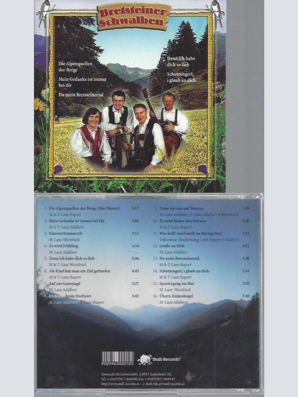 CD--BRETSTEINER SCHWALBEN