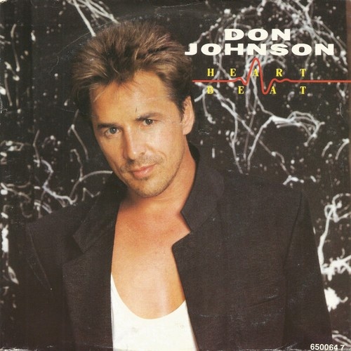 7", Single Don Johnson - Heart Beat