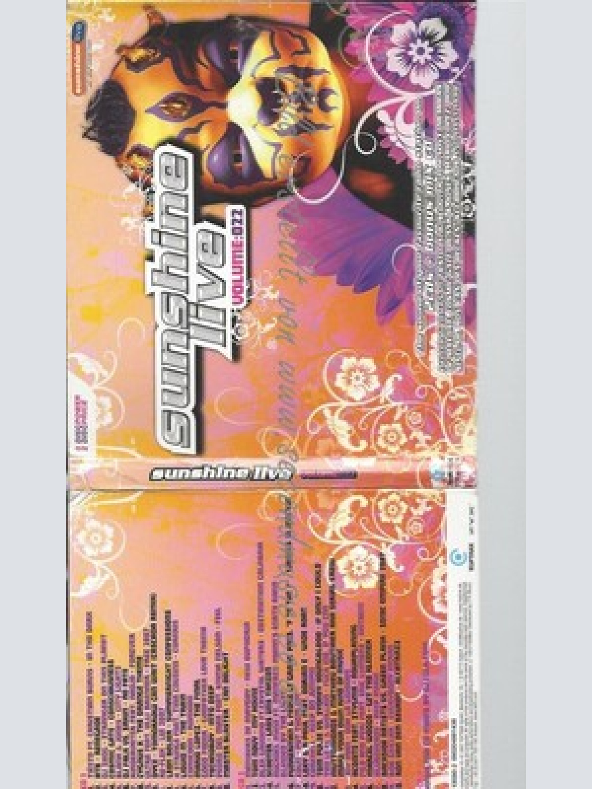 CD--VARIOUS--SUNSHINE LIVE VOL. 22 | DOPPEL-CD